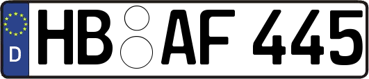 HB-AF445