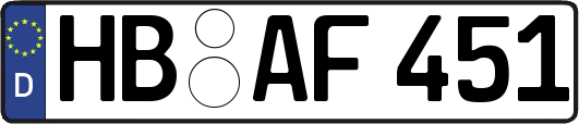HB-AF451