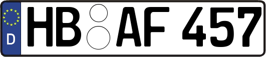 HB-AF457