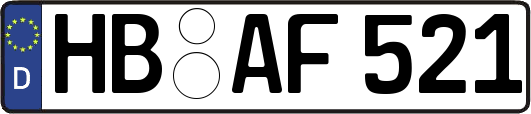 HB-AF521