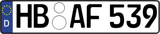HB-AF539
