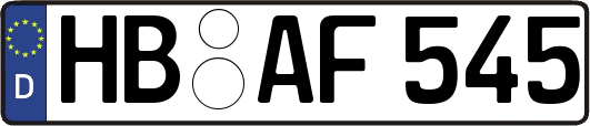 HB-AF545