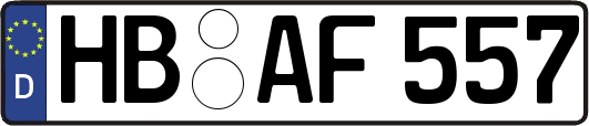 HB-AF557