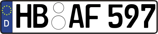 HB-AF597