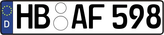 HB-AF598