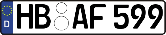 HB-AF599