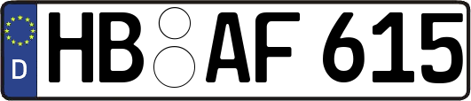 HB-AF615