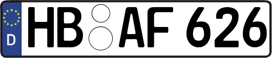 HB-AF626