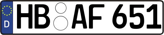 HB-AF651
