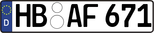 HB-AF671