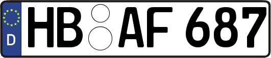 HB-AF687