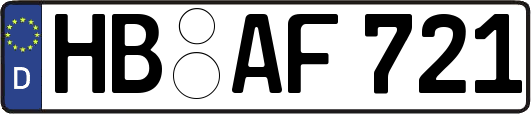 HB-AF721