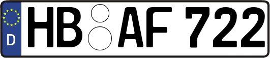 HB-AF722