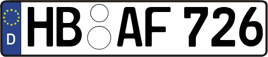 HB-AF726