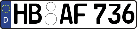 HB-AF736