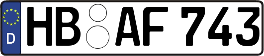 HB-AF743