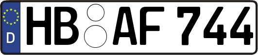 HB-AF744