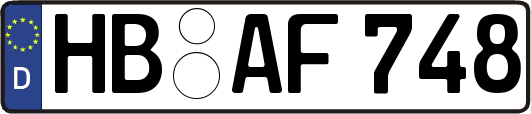 HB-AF748