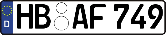 HB-AF749