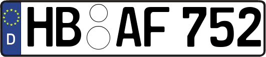 HB-AF752