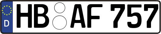 HB-AF757