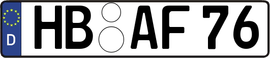 HB-AF76
