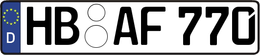 HB-AF770