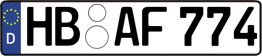 HB-AF774