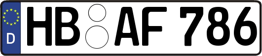 HB-AF786