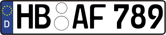 HB-AF789