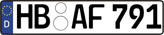 HB-AF791