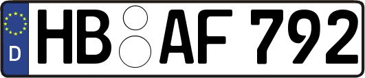 HB-AF792