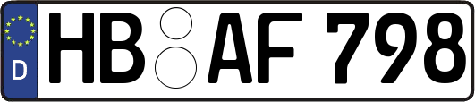 HB-AF798