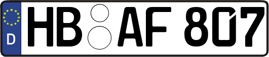 HB-AF807