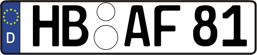 HB-AF81