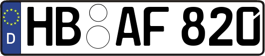 HB-AF820
