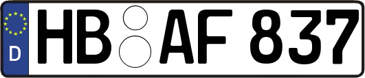 HB-AF837