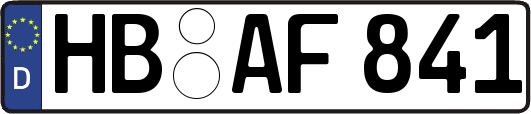 HB-AF841