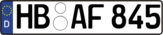 HB-AF845