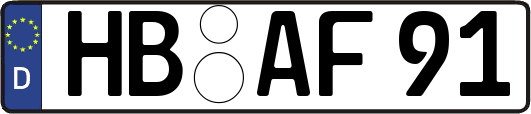HB-AF91