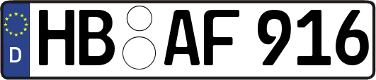 HB-AF916