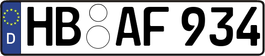 HB-AF934