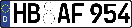 HB-AF954
