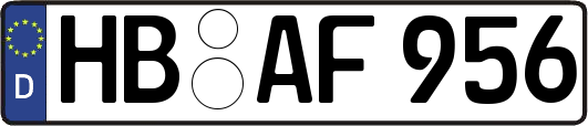 HB-AF956