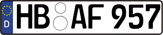 HB-AF957
