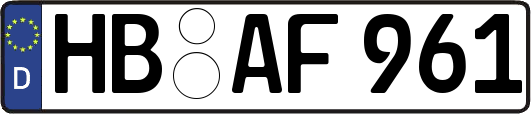 HB-AF961