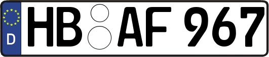 HB-AF967