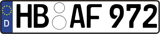 HB-AF972