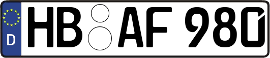 HB-AF980
