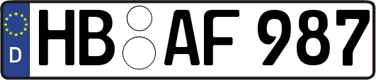 HB-AF987